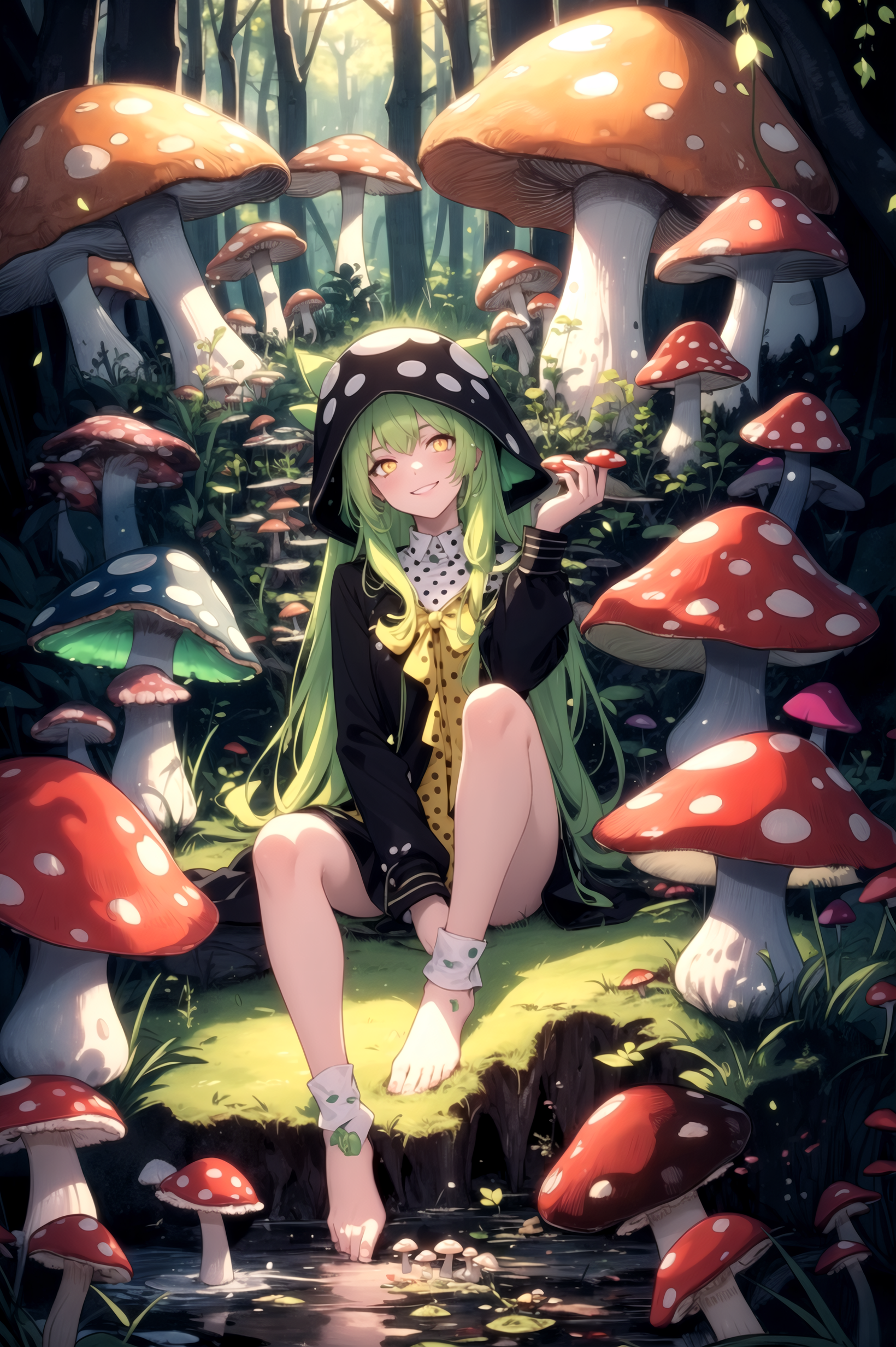 AI Art: Mushroom Girl by @Lucel | PixAI
