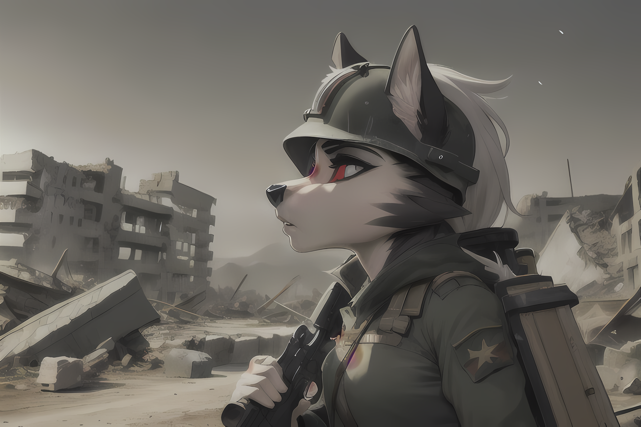 AI Art: Loona in World War II by @Kesin60 | PixAI - Anime AI Art ...