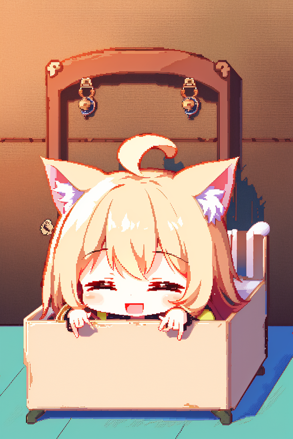 AI Art: 箱は猫の寝室ですby @辉耀辰星| PixAI