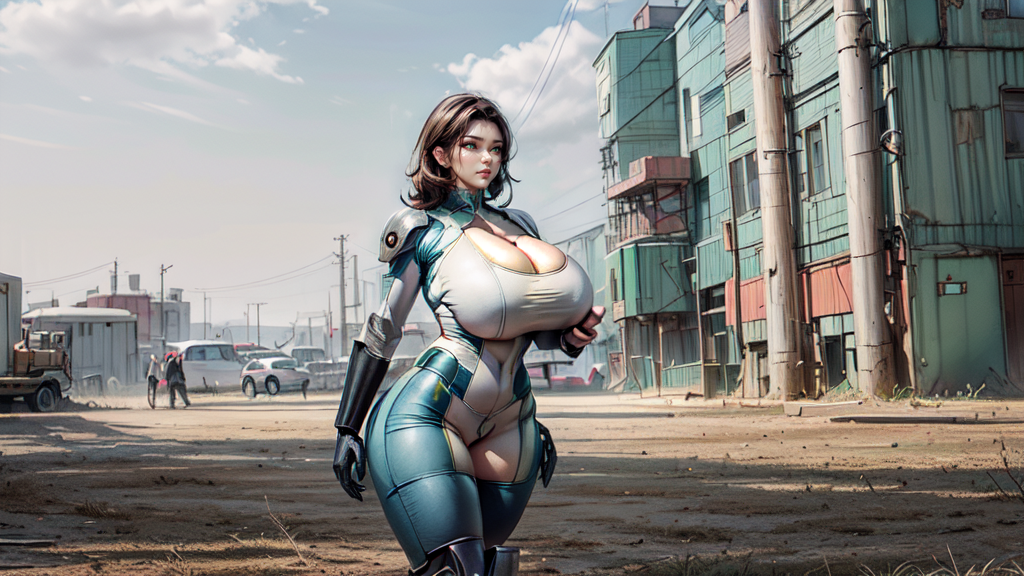 AI Art: fallout4 vault lady by @user-1571324387565476287