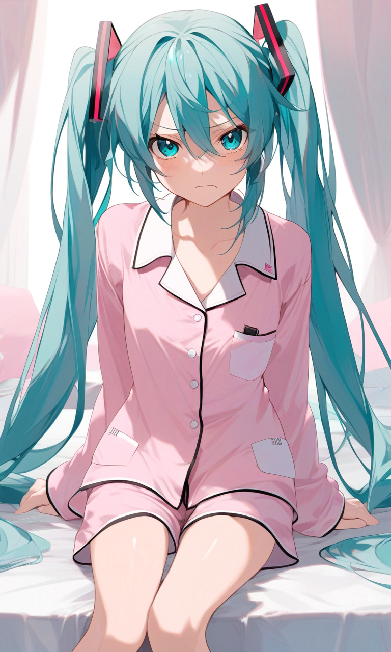 AI Art: Hatsune Miku! por @🎀 Milki 🎀 | PixAI