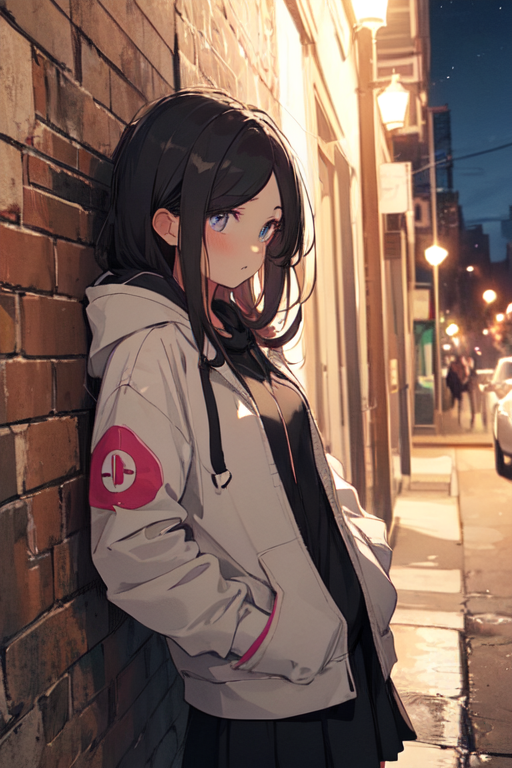 Anime hoodie outlet art