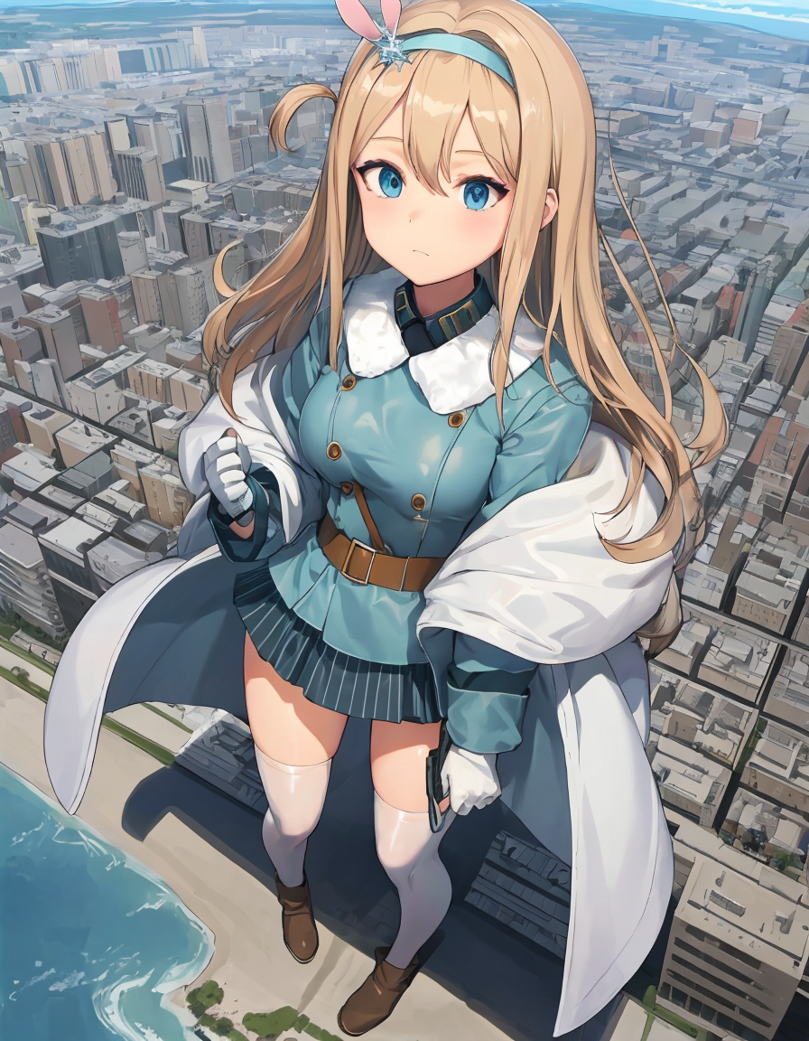 Ai Art Lora Model Giantess Pixai