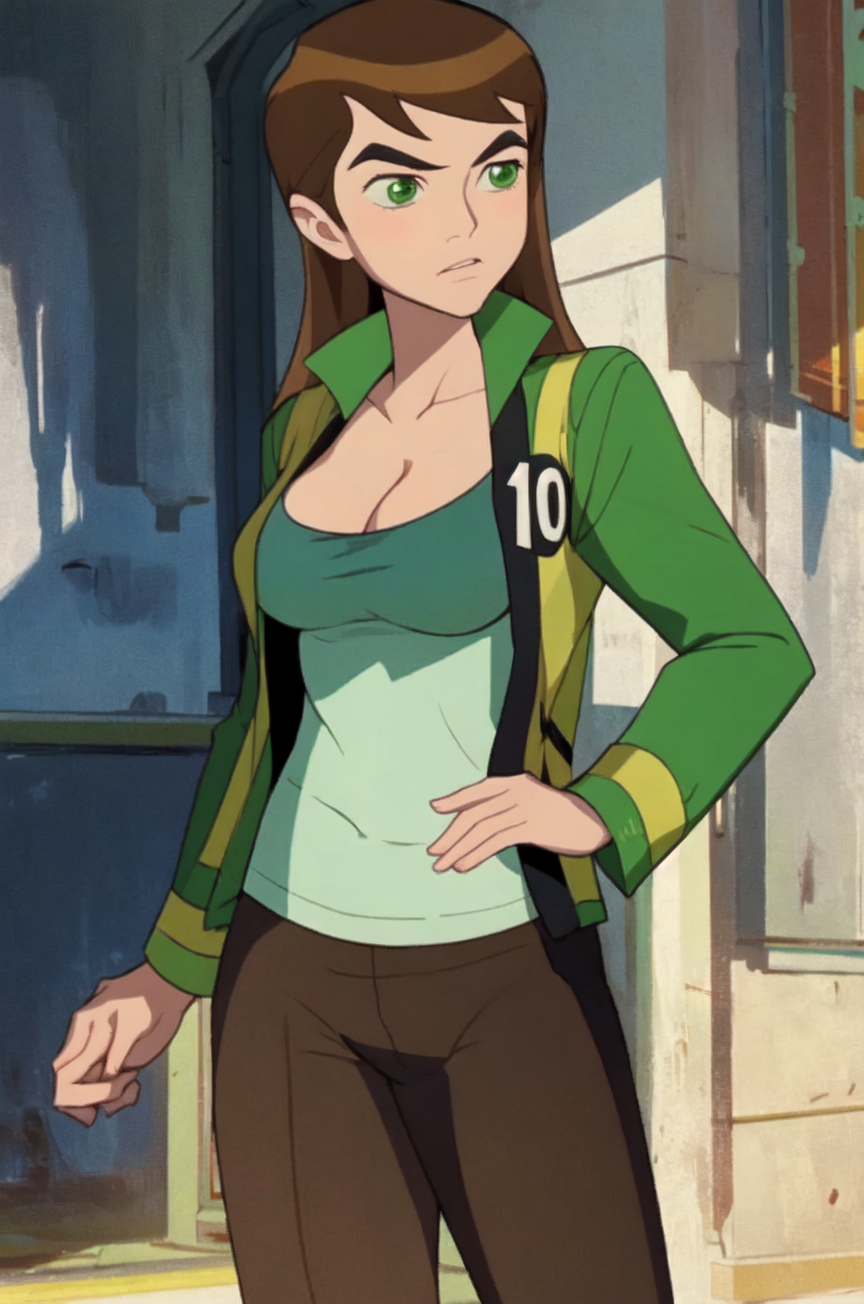 AI Art: Female Ben 10 by @Elsa Frozen | PixAI