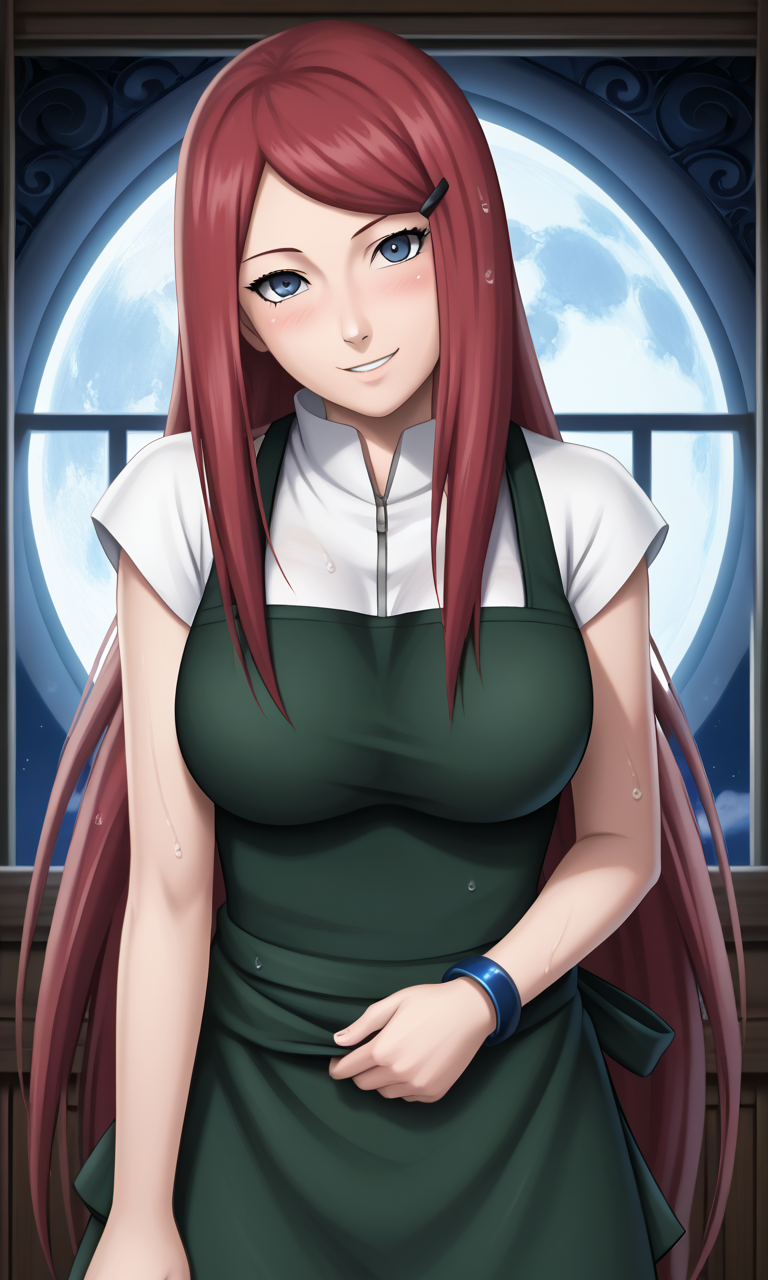 Arte AI: Kushina Uzumaki por @Nenzit | PixAI