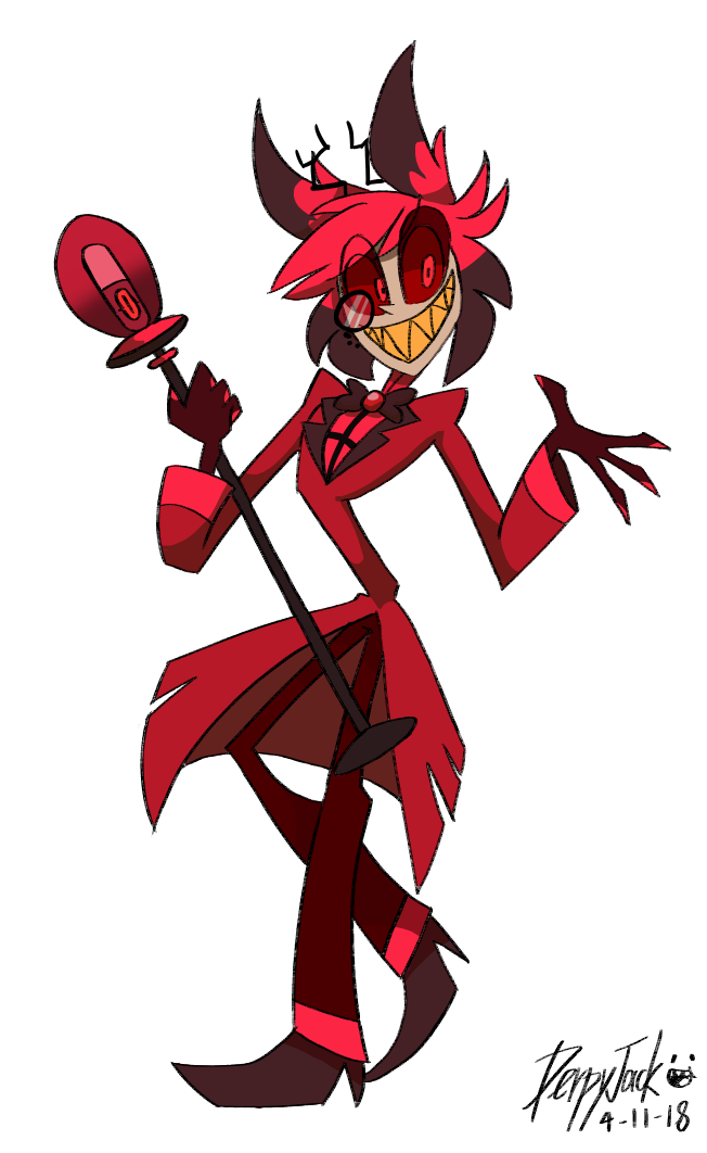 Ai Art Model Alastor From Hazbin Hotel Pixai My Xxx Hot Girl