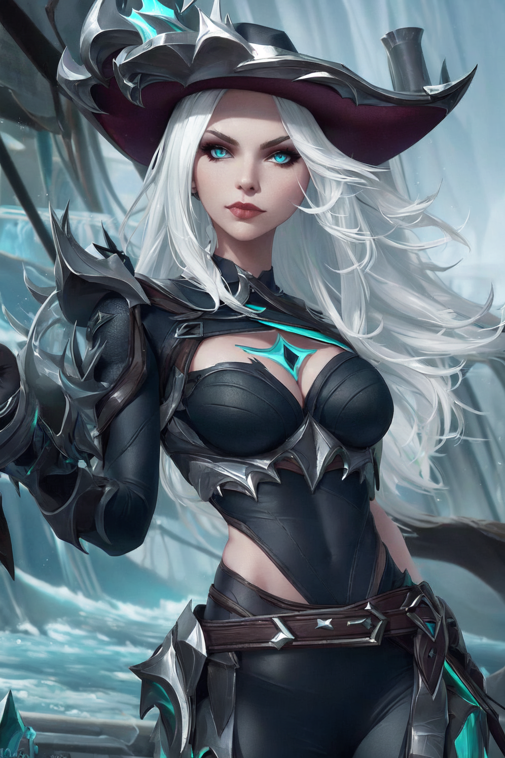 AI Art LoRA Model: Ruined Miss Fortune | PixAI