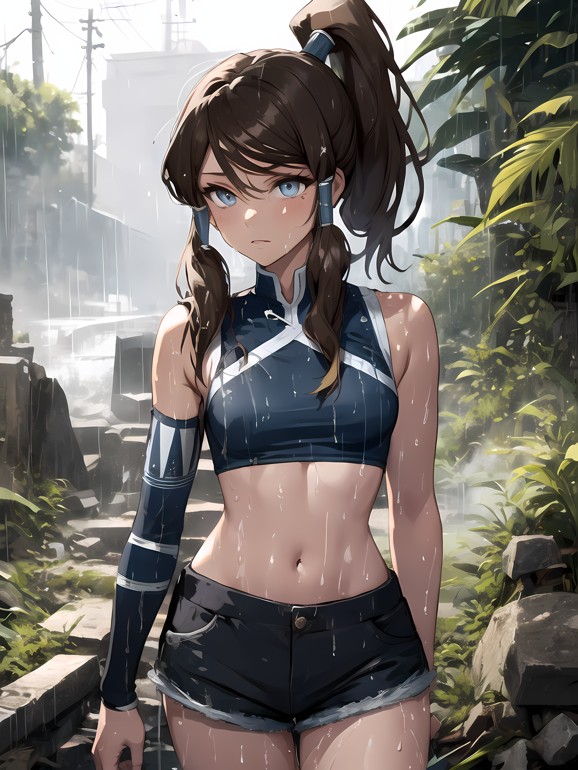 AI Art: Korra by @BlackBear268 | PixAI