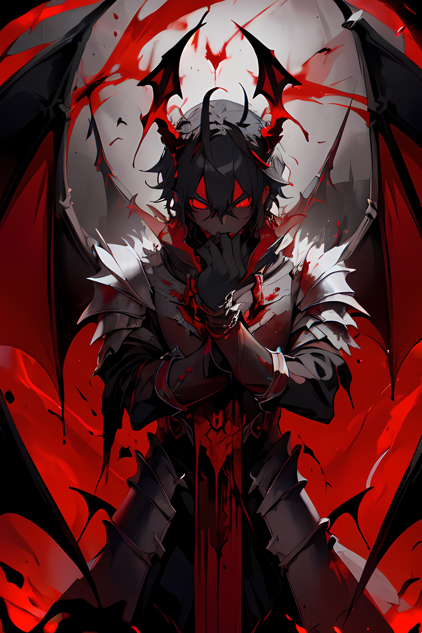 AI Art: Demon King 5 by @Jeanne