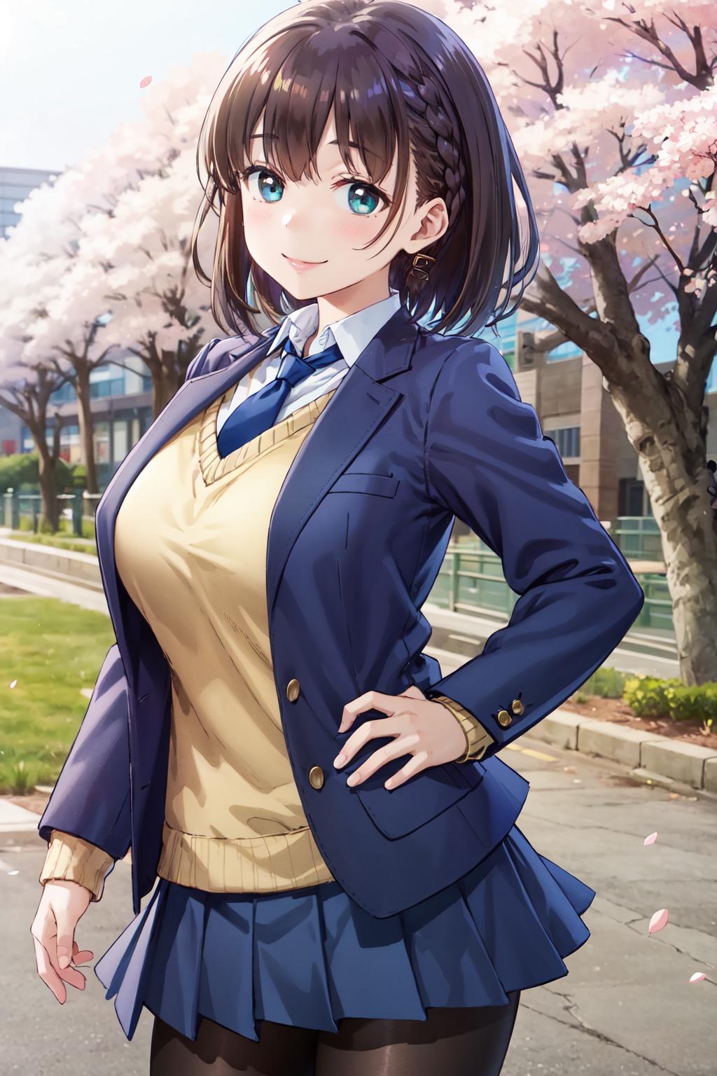 AI Art LoRA Model: アイちゃん ai-chan/月曜日のたわわ Tawawa on Monday | PixAI