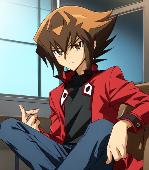 Ai Art Model: Jaden Yuki (yu-gi-oh! Gx Season 4) 