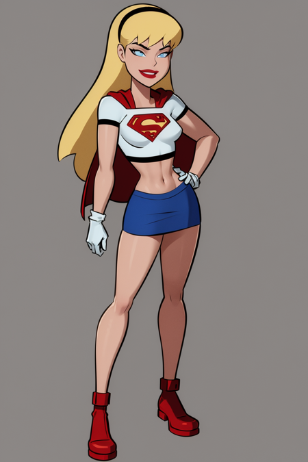 Ai Art Lora Model Supergirl Dc Animated Universe Pixai 5713