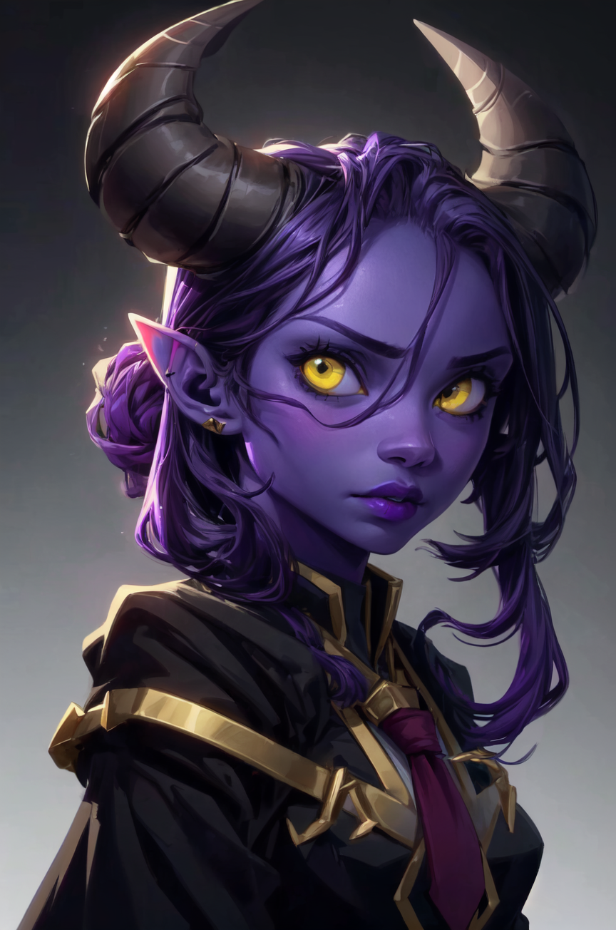 AI Art LoRA Model: Tiefling | D&D or DnD | PixAI