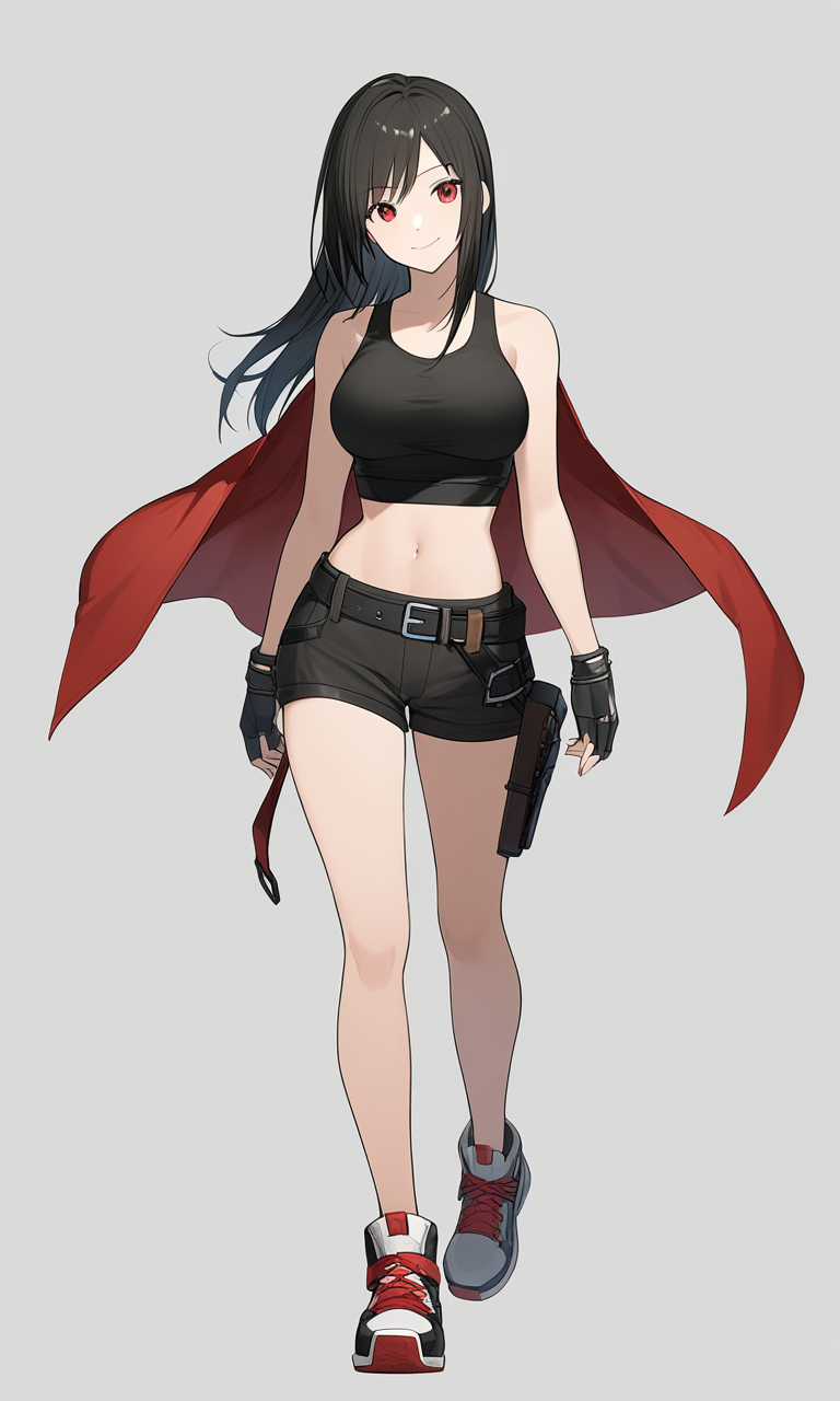 AI Art: 「Final Fantasy VII」 - Tifa Lockhart by @素晴らしい熊様 | PixAI