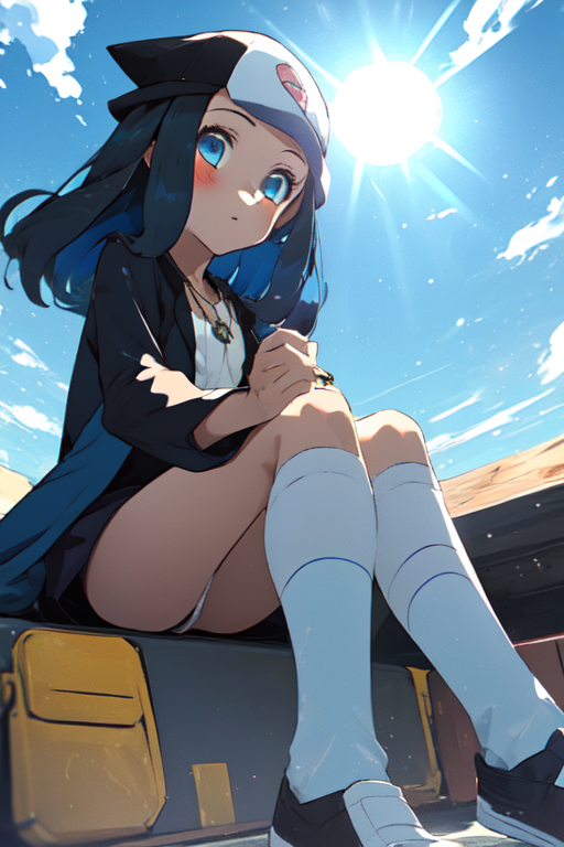 HD wallpaper: anime, anime girls, Pokémon, Dawn (Pokemon), long hair, blue  hair