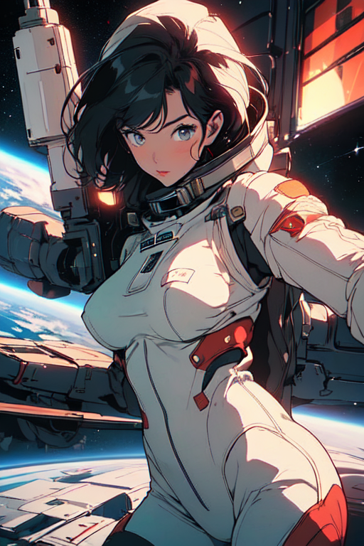 Amazon.com: Anime Space Girl Coloring Book: Unleash Your ...