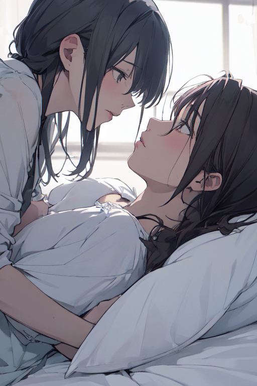 Lingering Kiss [Chainsaw Man] : r/wholesomeyuri