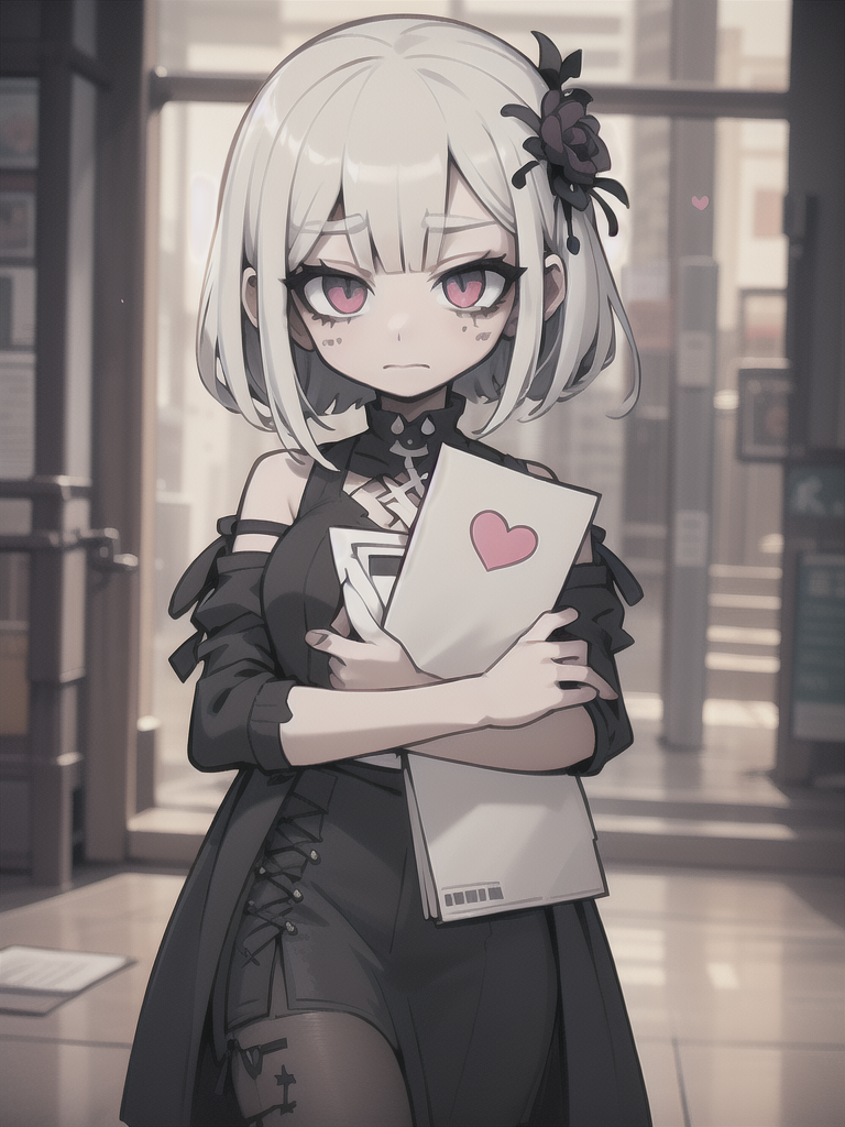 AI Art: Gothic Love Letter by @Nayuta | PixAI