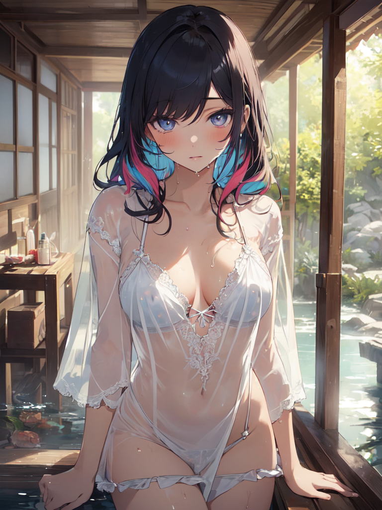 AI Art: onsen girl by @cure.vine | PixAI