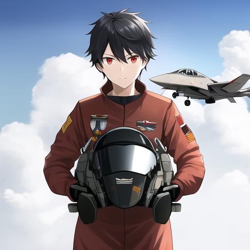 My Pilot Self in Avatar Maker: Anime Boy by UP844TrainFans2022 on