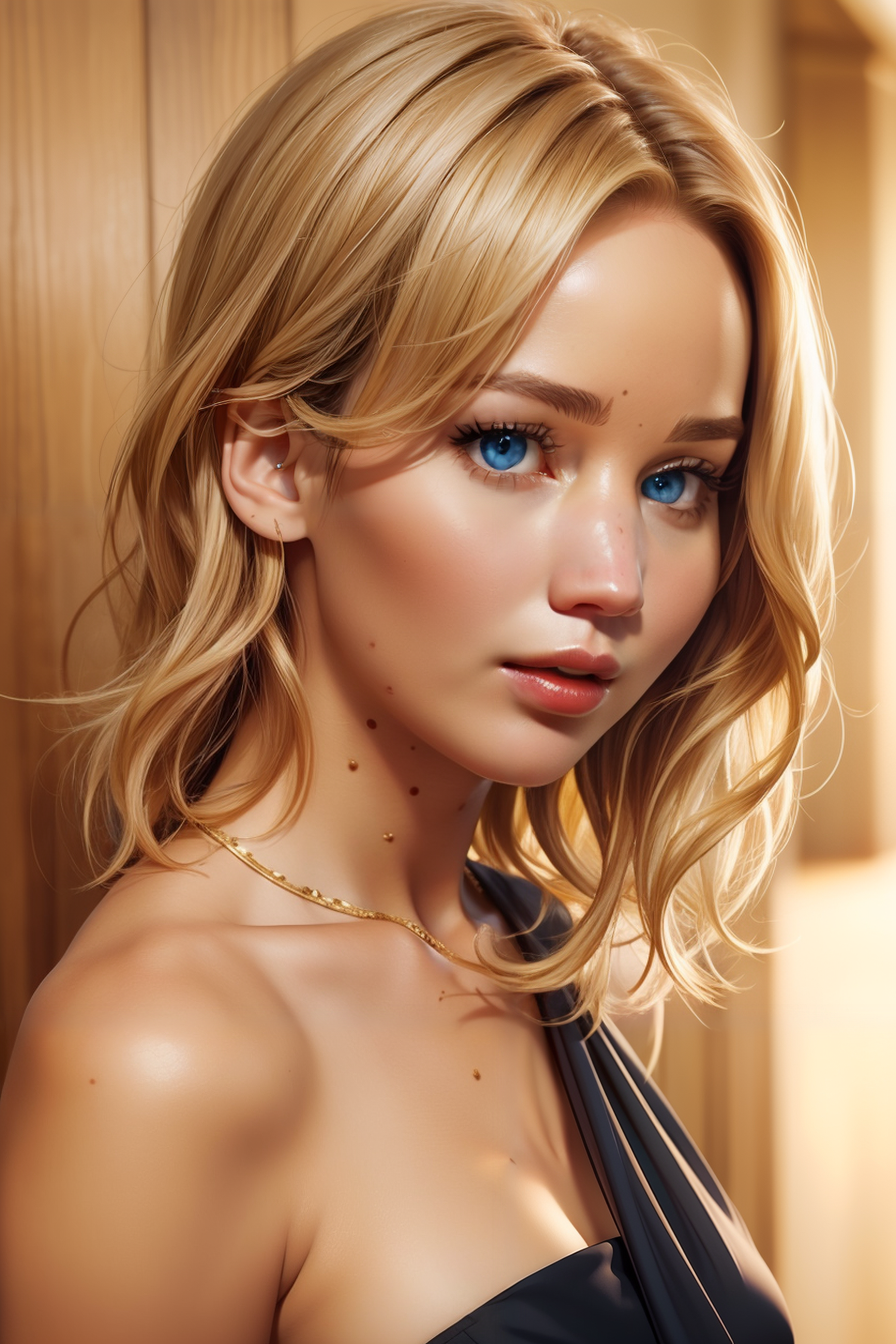 AI Art: Jennifer Lawrence - LoRa test by @Razor1 | PixAI