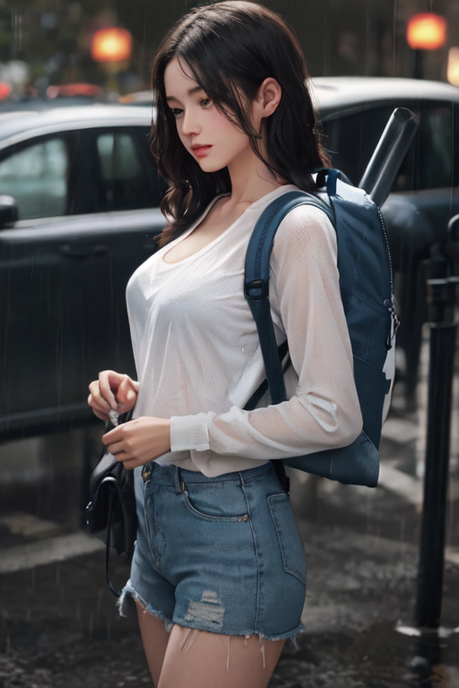 Beautiful girl hot sale without cloth