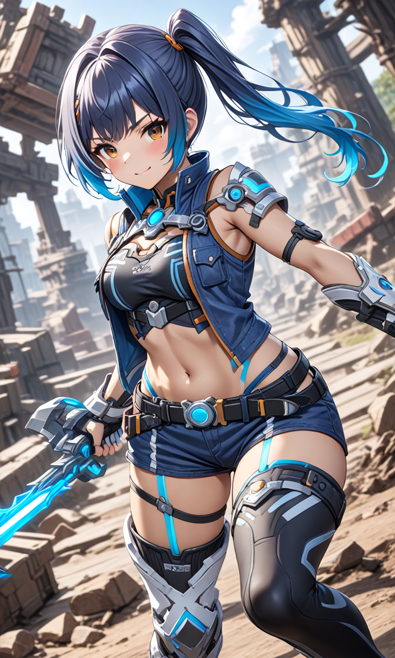 AI Art: Sena セナ (Xenoblade3 ゼノブレイド3) by @りょう | PixAI