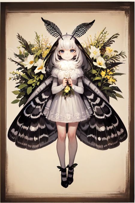 Moth Girl Art 2024 Piece