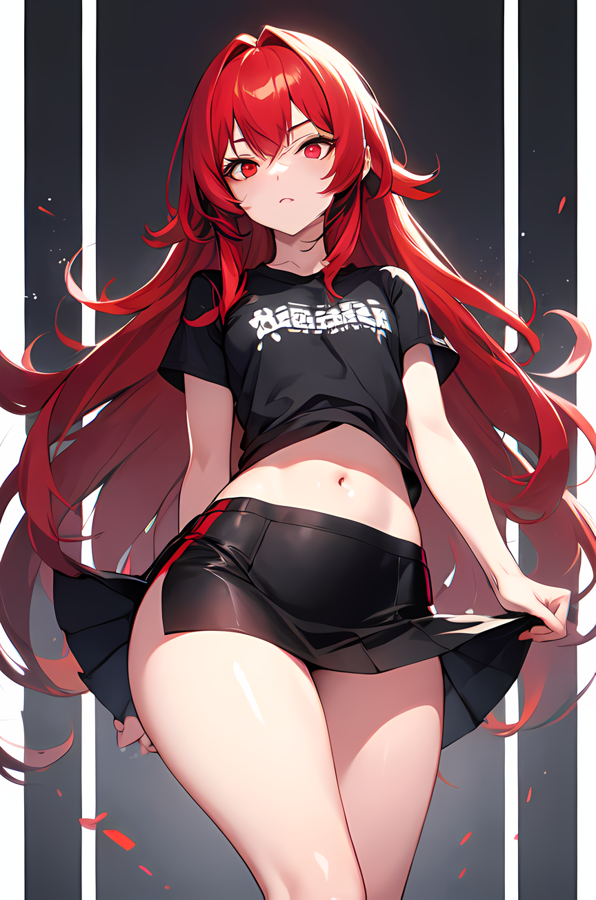 AI Art: Red hair by @Mani | PixAI