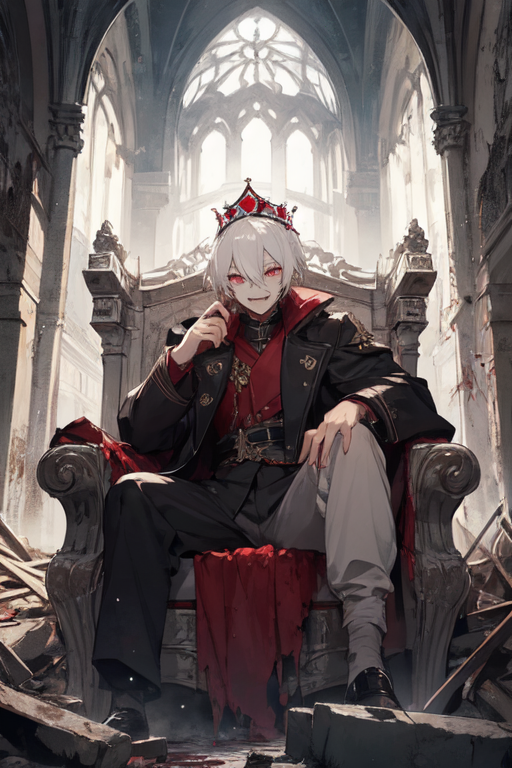 AI Art: KING by @かなや少佐