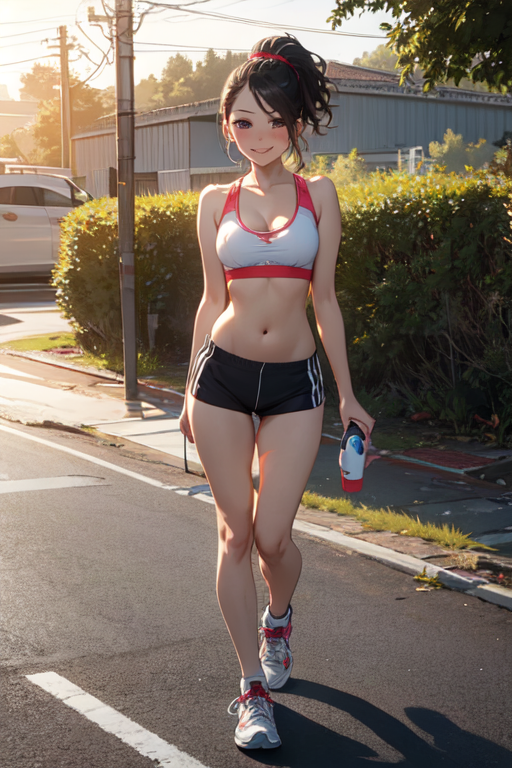 AI Art: All ready of the morning run by @ArmosAI