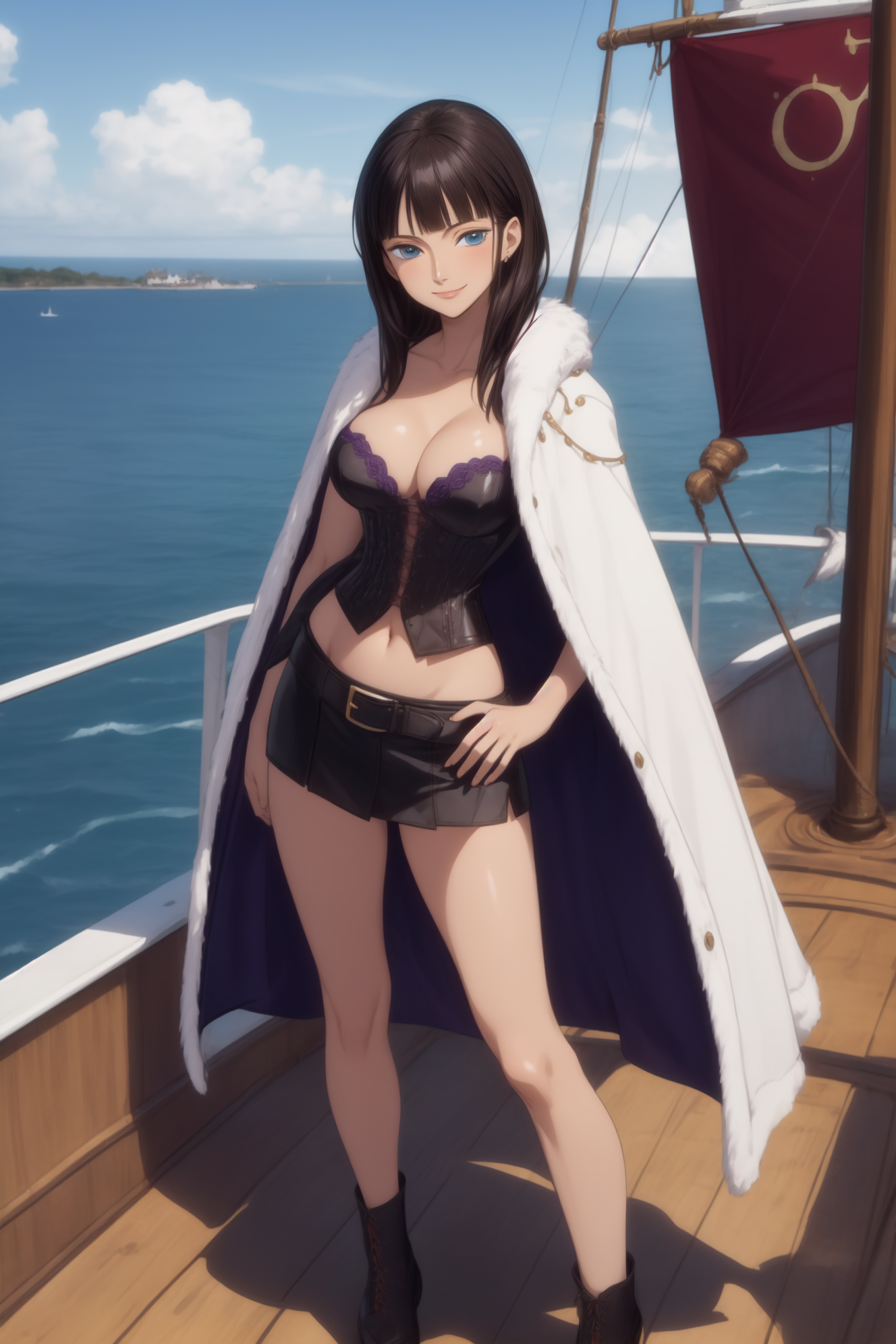 AI Art: Sailing with Nico Robin 1 by @Belfas Alvarez | PixAI