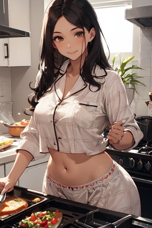 AI Art: Kitchen maid by @bula600