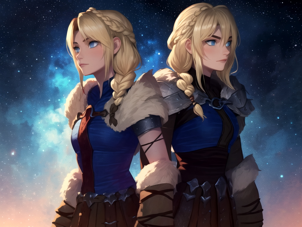 AI Art: Astrid (How to train your dragon) by @evgeniidikii#0 | PixAI