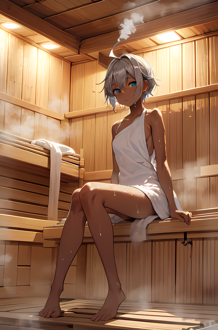 AI Art: sauna by @teodran | PixAI