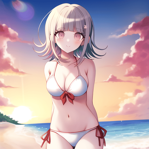 AI Art Chiaki Nanami by user 1577111847286055993 PixAI