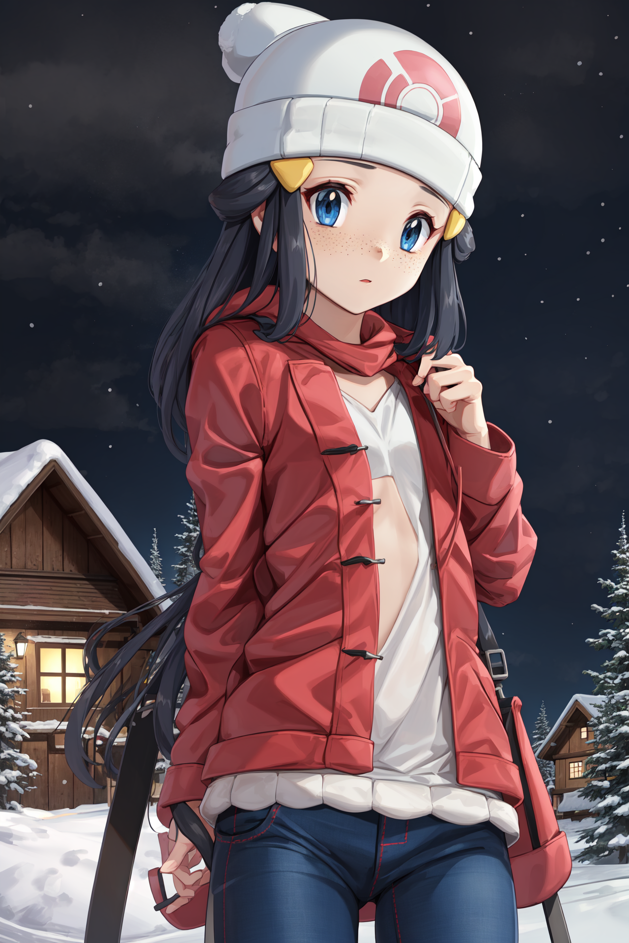 Sakurakaibacosplay - Winter version of Dawn/Hikari from Pokemon