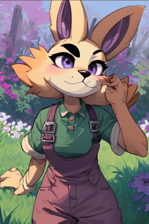 AI Art Model: Gardener Skye (The Bunny Graveyard) | PixAI