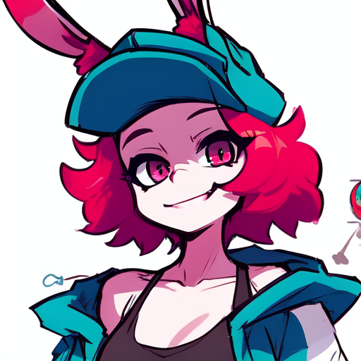 AI Art Model: [Friday Night Funkin'] Skarlet Bunny | PixAI