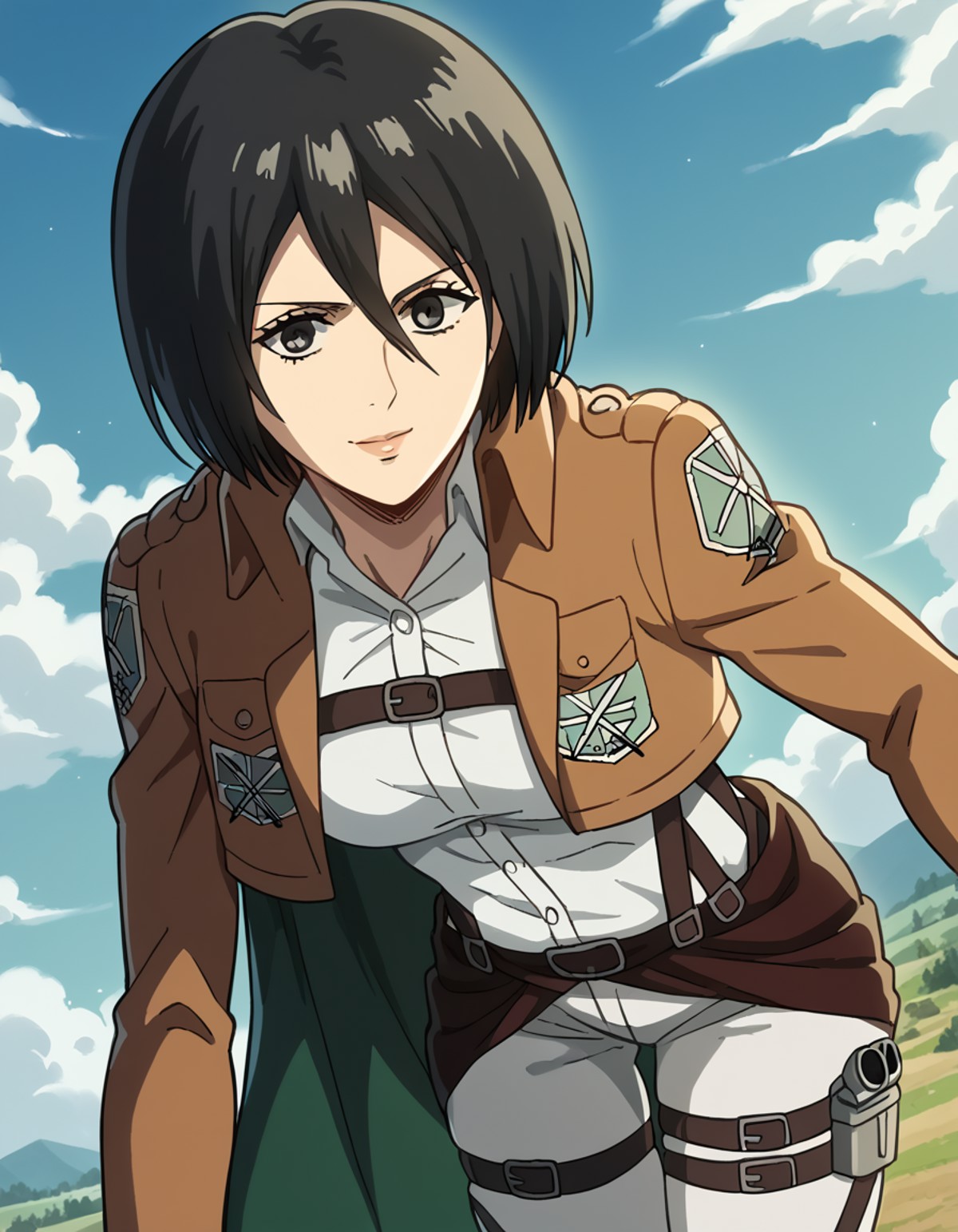 AI Art LoRA Model: Mikasa Ackerman (ミカサ・アッカーマン) - Attack on Titan (Shingeki  no Kyojin) (進撃の巨人) | PixAI