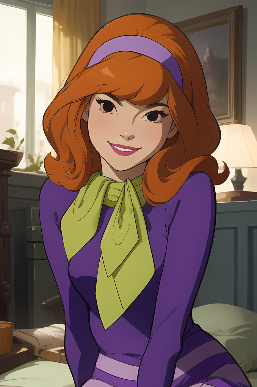 AI Art LoRA Model: Daphne Blake from Scooby-Doo 2012 Style V0.5 | PixAI