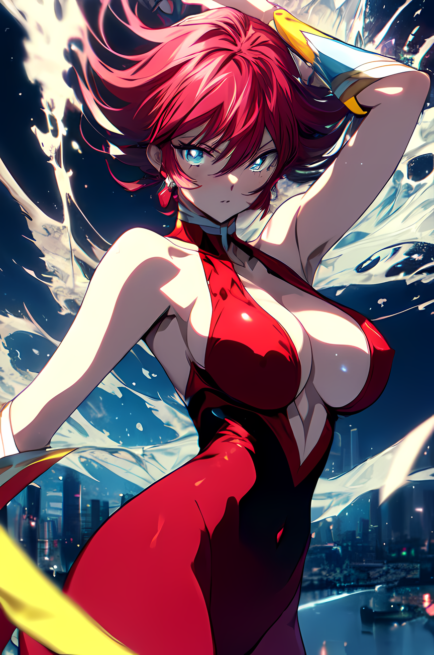 AI Art: cutie honey キューティーハニー by @Honey Boy | PixAI