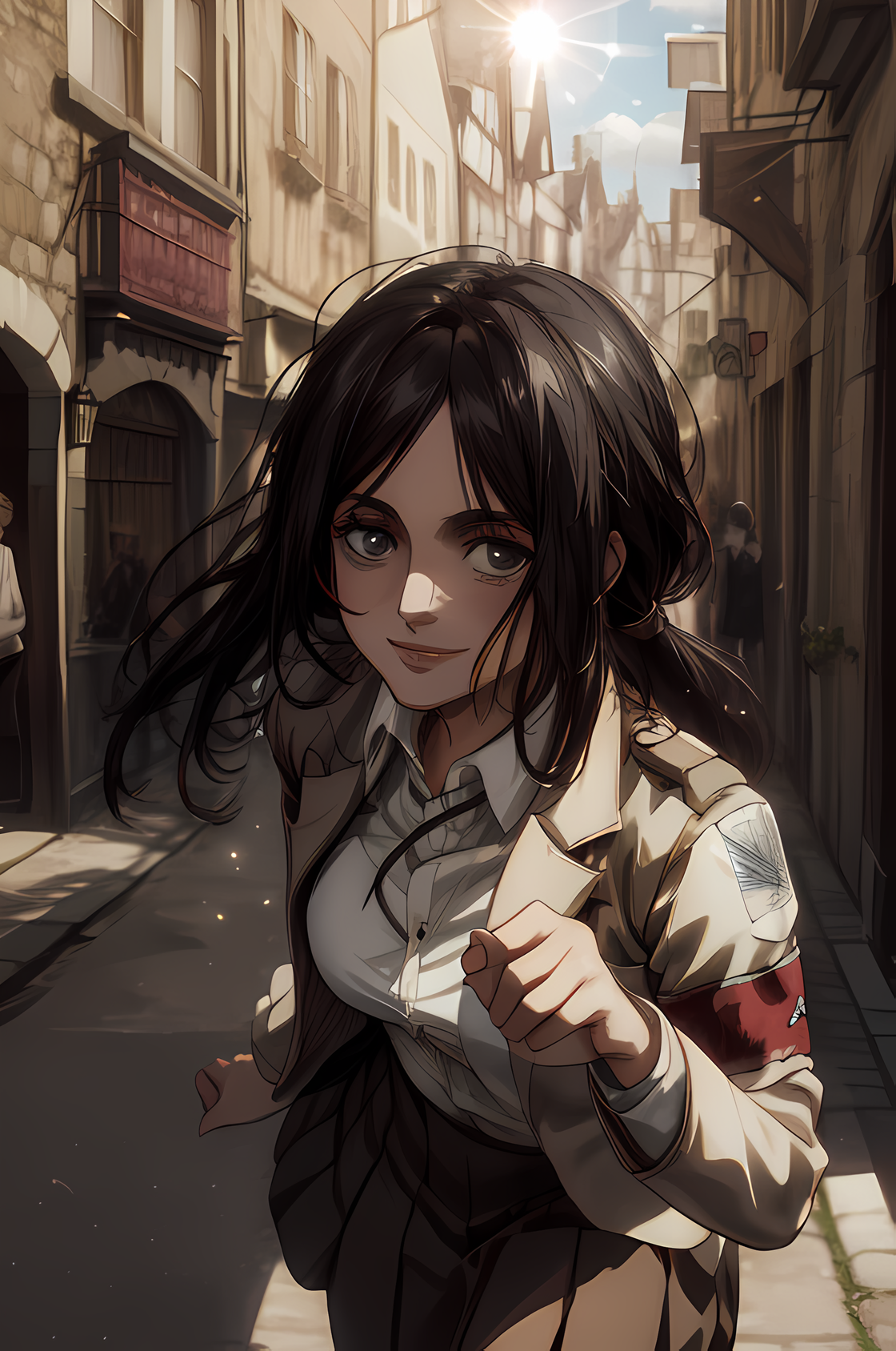 AI Art: Pieck Finger (Attack on Titan) by @TMG | PixAI