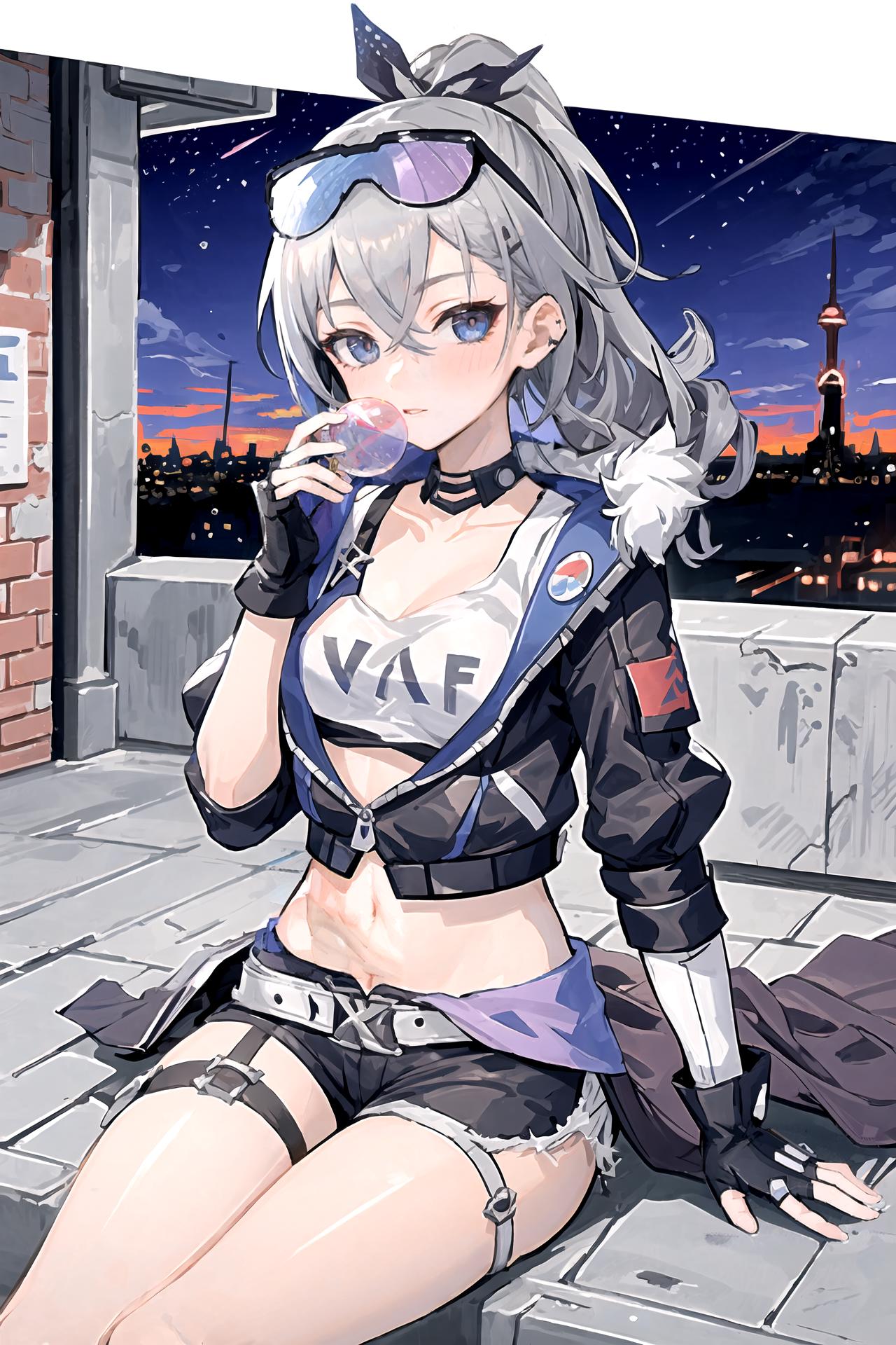 AI Art LoRA Model: Silver wolf - Honkai Star rail | PixAI