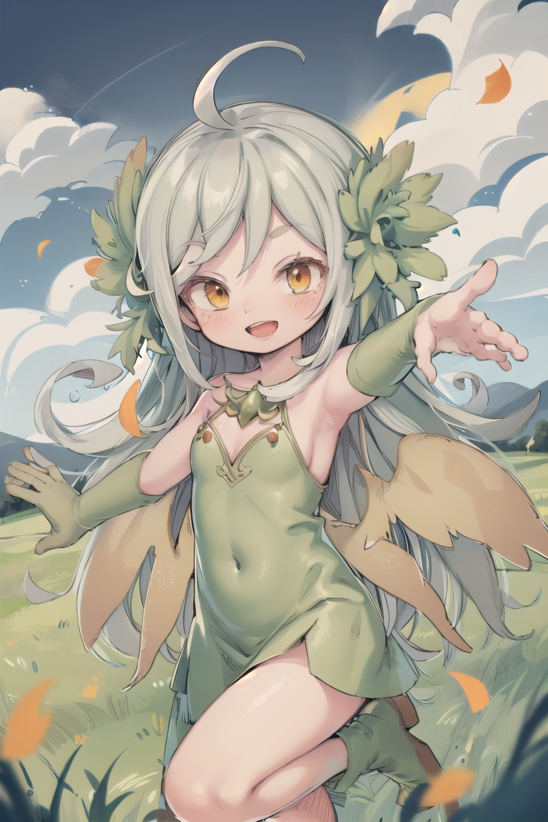 AI Art: Sylph (Monster Girl Quest) Lora test by @Soul | PixAI