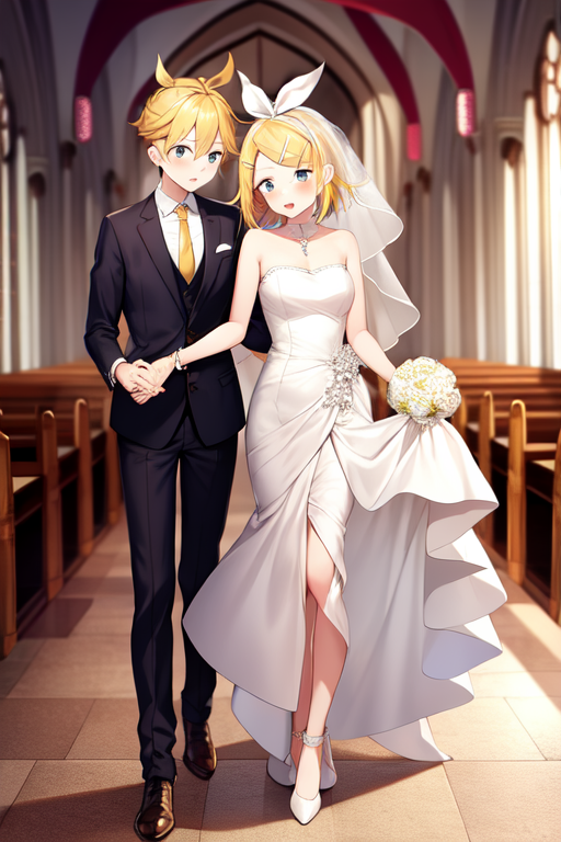 kagamine rin and len love