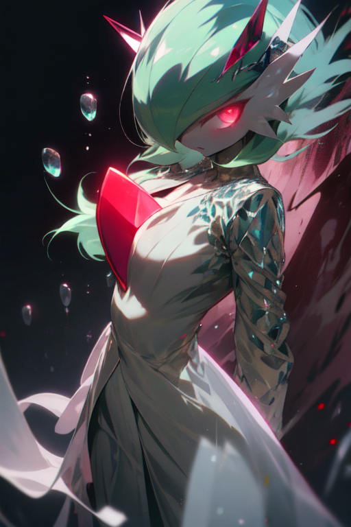 AI Art: Gardevoir by @john