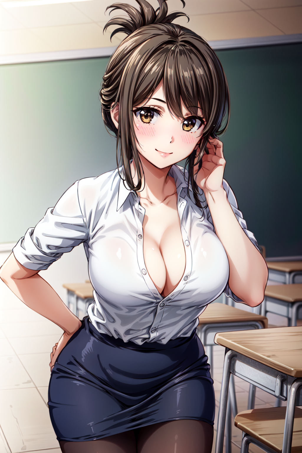 AI Art LoRA Model: Kana Kojima | Nande Koko ni Sensei ga!? LoRa | PixAI