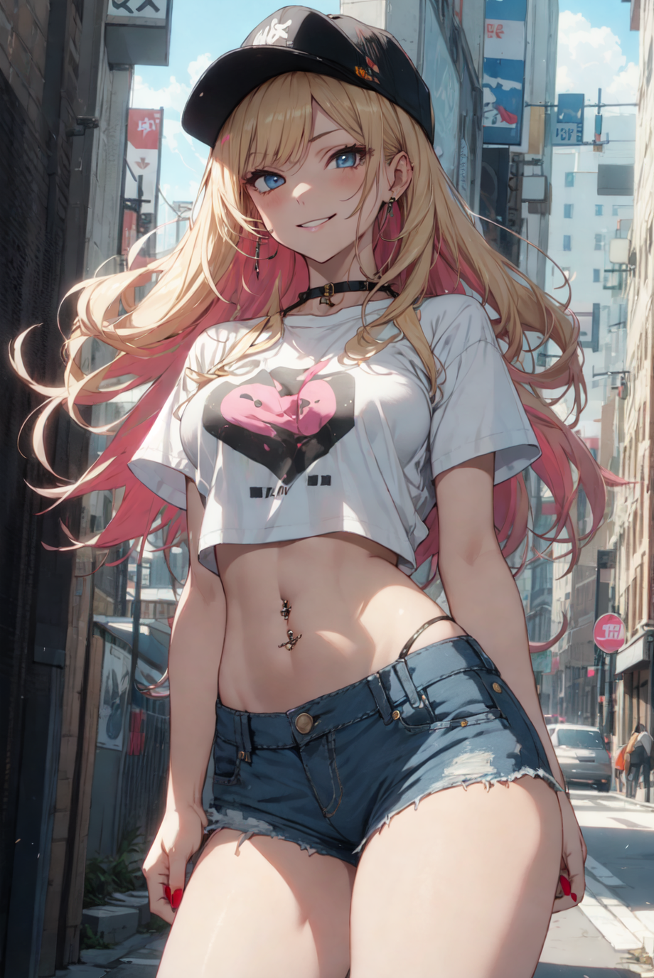 Arte AI: gyaru por @tashhu | PixAI