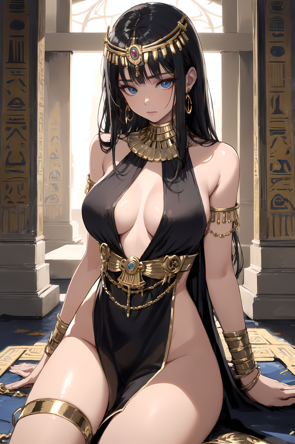 AI Art: Egyptian Goddess by @ichchiechie Mario Engmann | PixAI